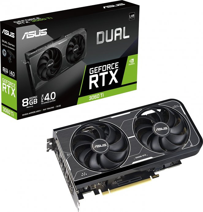 Asus Dual Geforce RTX 3060 Ti 8GB GDDR6X