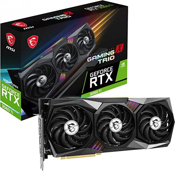 MSI Geforce RTX 3060 Ti Gaming X Trio 8GD6X