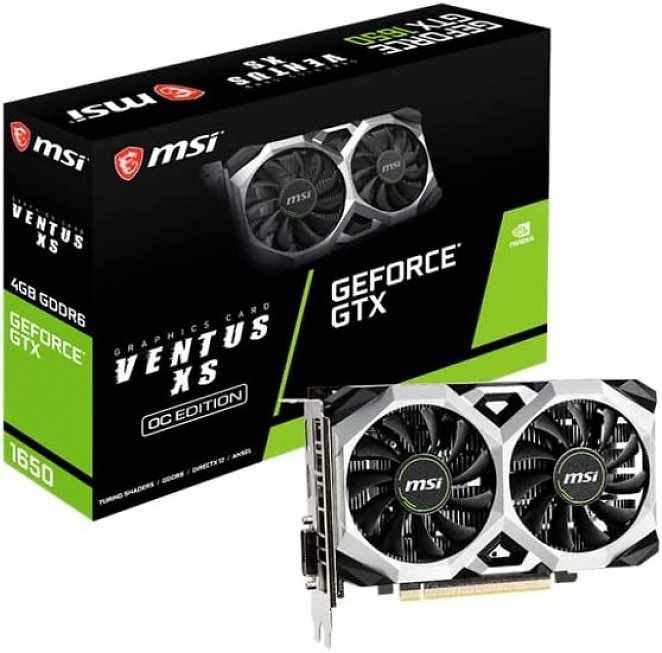 MSI Nvidia Geforce GTX 1650 D6 Ventus XS OC
