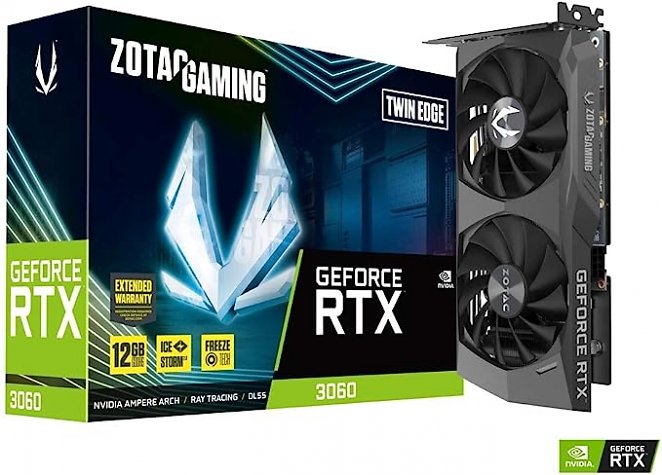 Zotac Gaming Geforce RTX 3060 Twin Edge OC 8GB GDDR6