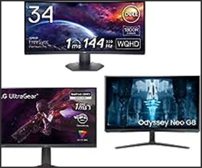 Gaming-Monitore von Samsung, Acer, LG, Viewsonic uvm.