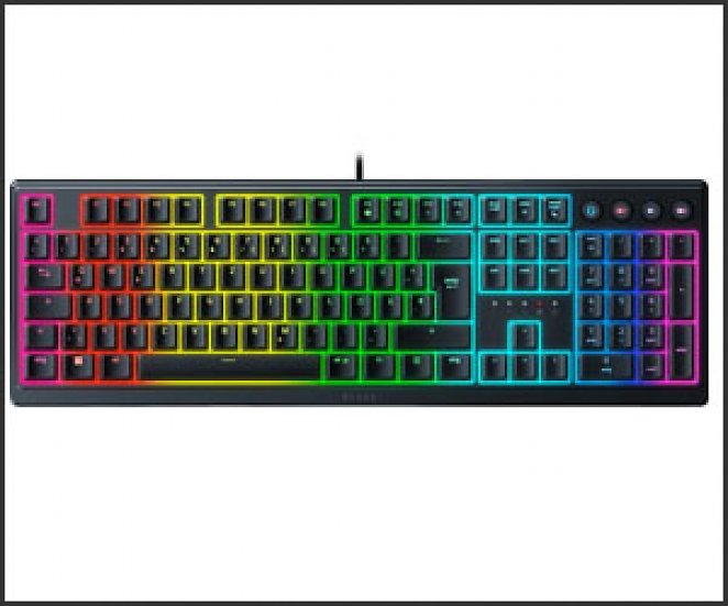 RAZER Ornata V3 Switch Deutsches Layout, Gaming Tastatur, Mecha-Membran, Razer Mecha-Membran, kabelgebunden, Schwarz