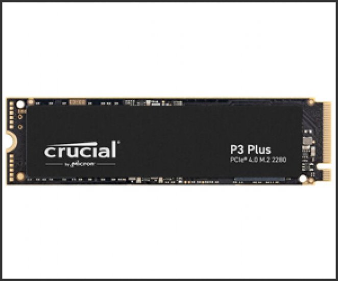 Crucial P3 Plus SSD 1TB M.2 2280 PCIe 4.0 NVMe - internes Solid-State-Module