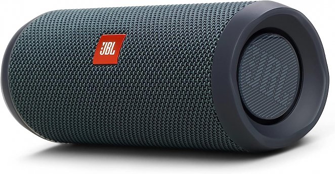 JBL Flip Essential 2 - Tragbarer Bluetooth-Lautsprecher mit wiederaufladbarem Akku - IPX7 wasserdicht - 10 Stunden Akkulaufzeit - In Schwarz