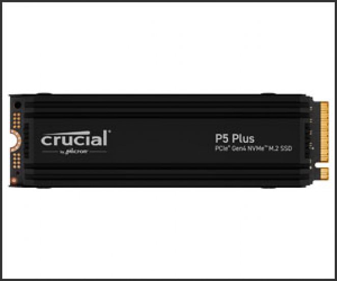 Platz 08: Crucial P5 Plus 2TB Gen4 NVMe M.2 SSD