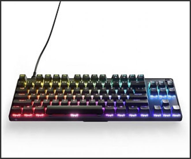 STEELSERIES APEX 9 TKL, Gaming Tastatur, Mechanisch, Sonstiges, Kabelgebunden, Schwarz