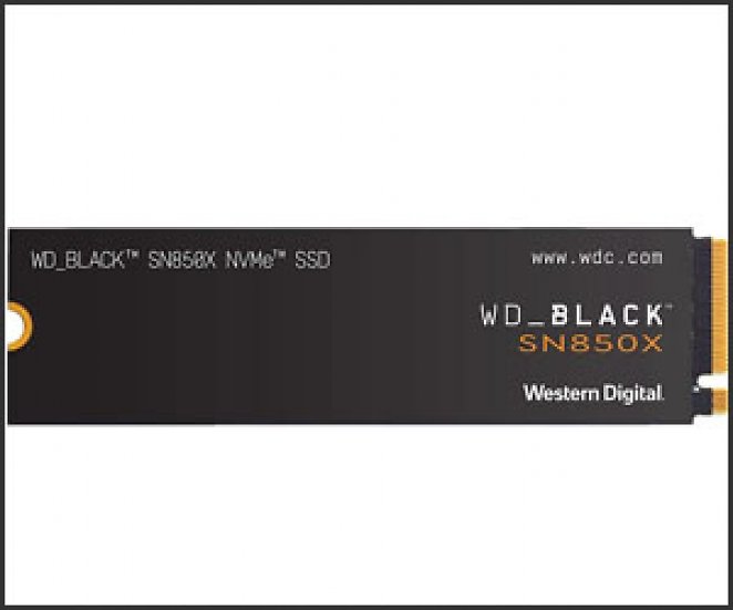 WD _BLACK SN850X NVMe SSD WDBB9G0010BNC SSD Retail, 1 TB SSD PCI Express, intern (PS5-kompatibel)