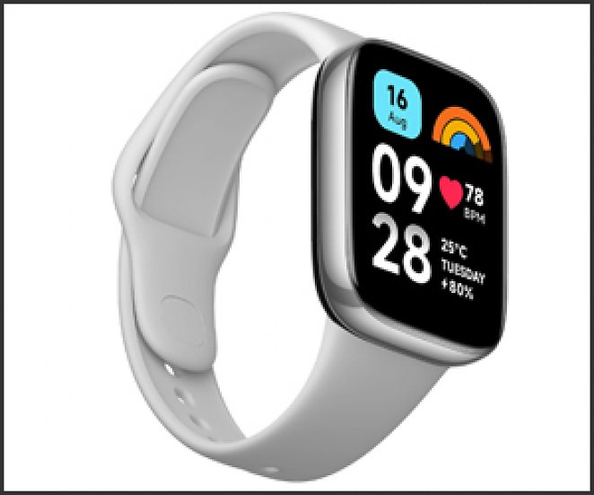 XIAOMI Redmi Watch 3 Active Smartwatch Kunststoff TPU/Silikon, 20-200 mm, Gray