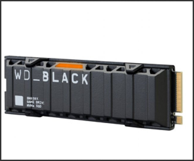 WD_Black SN850X NVMe SSD mit Kühlkörper 2TB