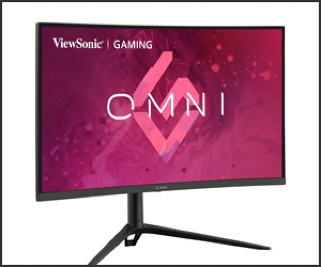 ViewSonic VX2718-2KPC-MHDJ 27 Zoll Gaming Monitor - WQHD, 165 Hz, Lautsprecher