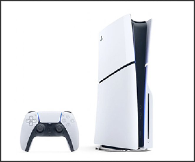 PS5 Slim mit 1-TB-SSD und 30 % geringerem Gehäusevolumen als früheres Playstation 5-Modell