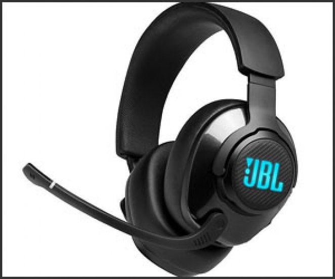 JBL Quantum 400, für PC, PS4/PS5, XBOX, Switch und Handy, Over-ear Gaming Headset Schwarz