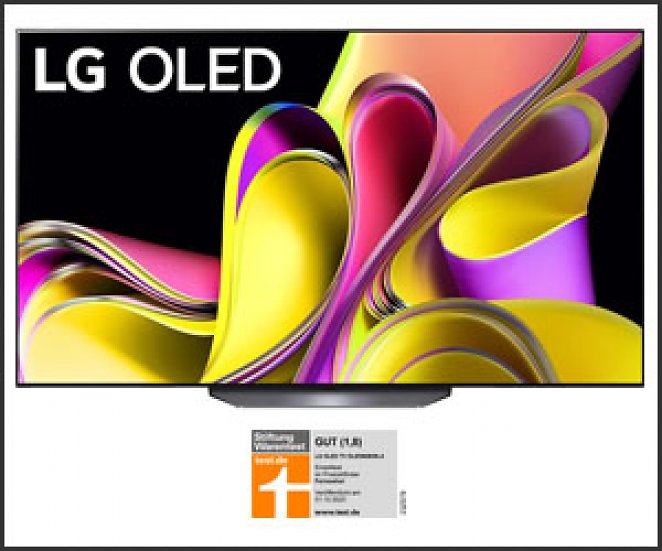 LG OLED65B39LA OLED TV (Flat, 65 Zoll / 165 cm, UHD 4K, SMART TV, webOS 23 mit LG ThinQ)