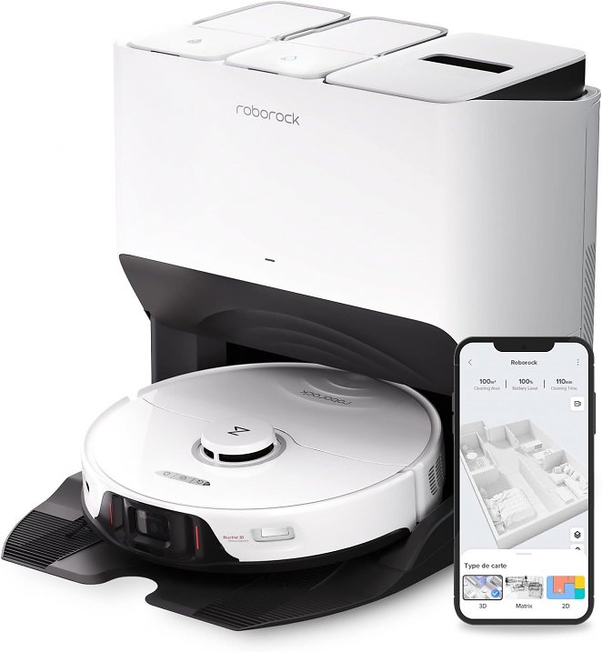 Roborock S8 Pro Ultra Saugroboter mit Wischfunktion und Absaugstation, Selbstwaschend