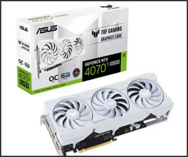 Frühe Listung bei Proshop: ASUS GeForce RTX 4070 Ti SUPER TUF White OC