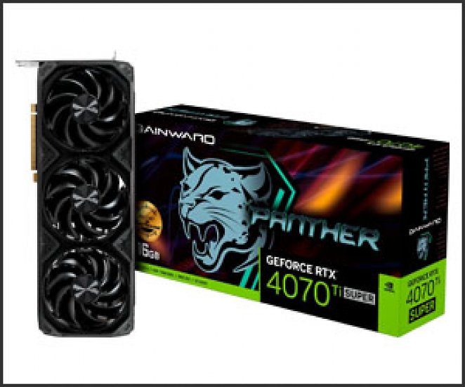 Gainward GeForce RTX 4070 Ti SUPER Panther OC, Grafikkarte
