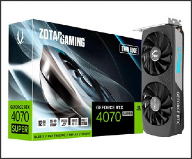 ZOTAC GeForce RTX 4070 SUPER Twin Edge, Grafikkarte