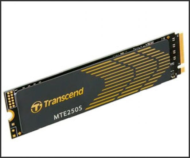 Transcend 250S 4 TB, SSD (schwarz/gold, PCIe 4.0 x4, NVMe, M.2 2280)