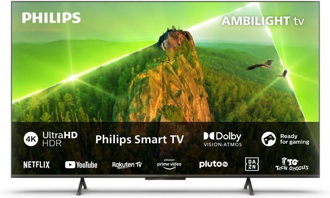 PHILIPS 43PUS8108/12 4K LED Ambilight TV (Flat, 43 Zoll / 108 cm, UHD 4K, SMART TV)