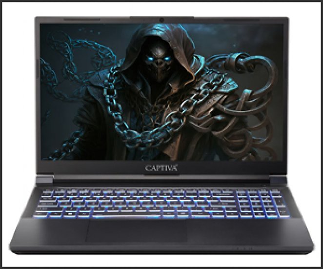 Captiva Highend Gaming I74-141, 15,6 Zoll, 1.920 × 1.080, IPS, 144 Hz, Core i5-13500H, 16 GiB, RTX 4070, 1-TB-SSD