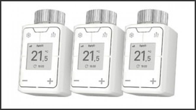 AVM FRITZ!DECT 302, 3 Stück, Smarter Heizkörperregler