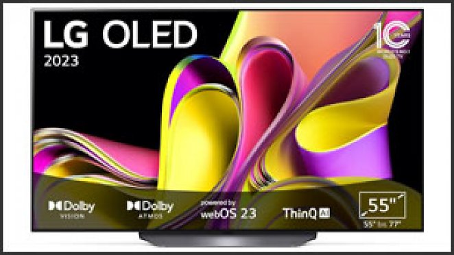 LG OLED55B36LA OLED-Fernseher (139 cm/55 Zoll, 4K Ultra HD, Smart-TV, bis zu 120 Hz, α7 Gen6 4K AI-Prozessor, Single Triple Tuner)