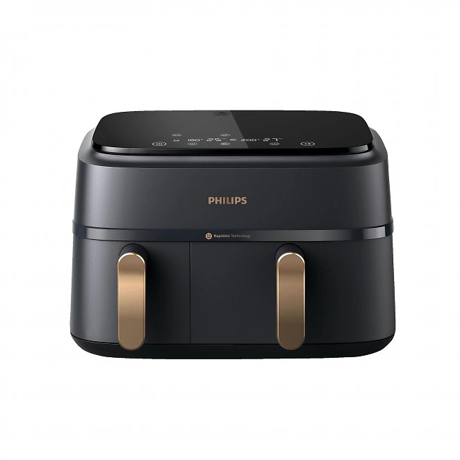 Philips NA352/00 3000 Series 9L Kapazität (3L+6L) Heißluftfritteuse 2750 Watt