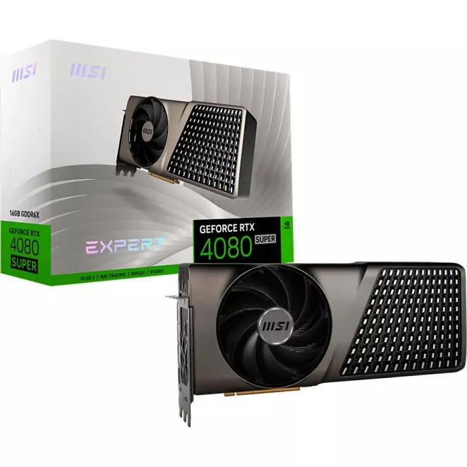 MSI GeForce RTX SUPER 16G EXPERT, Grafikkarte (DLSS 3, 3x DisplayPort, 1x HDMI 2.1)