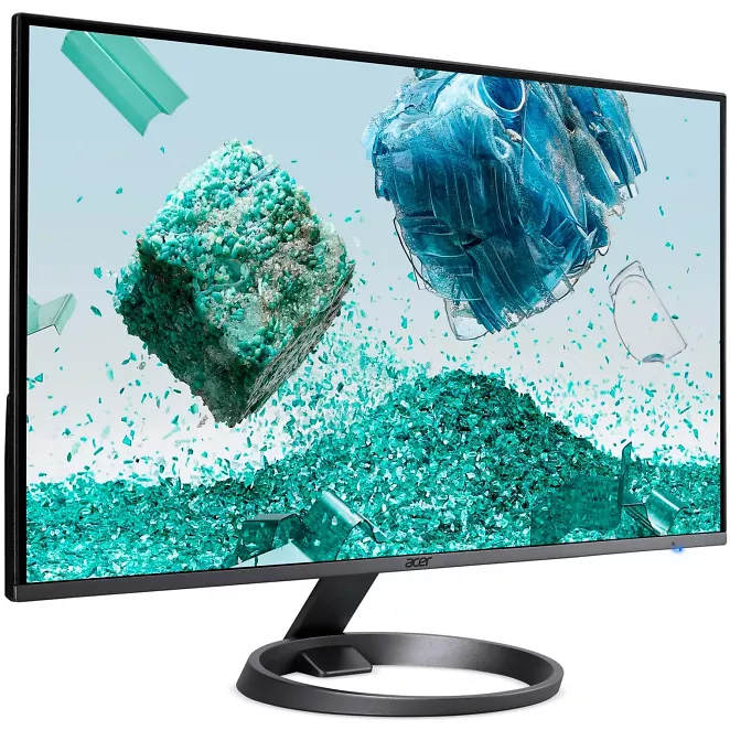 Acer Vero RL242YE, LED-Monitor (61 cm (24 Zoll), dunkelblaugrau, FullHD, AMD Free-Sync, VRR, 100Hz Panel)