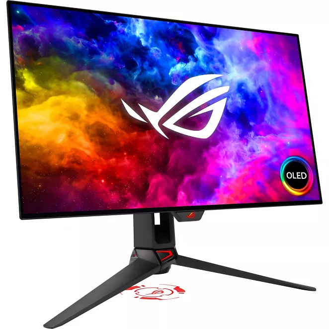 ASUS ROG Swift PG27AQDM, Gaming-Monitor (67.3 cm, QHD, FreeSync Premium, NVIDIA G-Sync, HDR, 240Hz Panel)