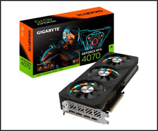 GIGABYTE GeForce RTX 4070 GAMING OC V2 12G , Grafikkarte