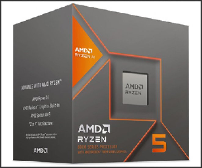 AMD Ryzen 5 8600G, 6 Kerne/12 Threads, 4,3/5,0 GHz Basis-/Boost-Takt, Sockel AM5, 65 W TDP, Radeon 760M