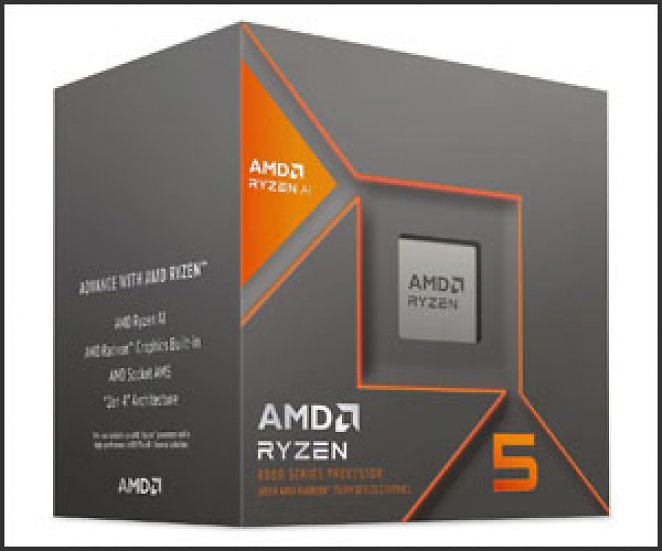 AMD Ryzen 5 8600G, 6c/12t, 4,3-5,0 GHz, 65 W TDP, Radeon 760M, Sockel AM5, Boxed