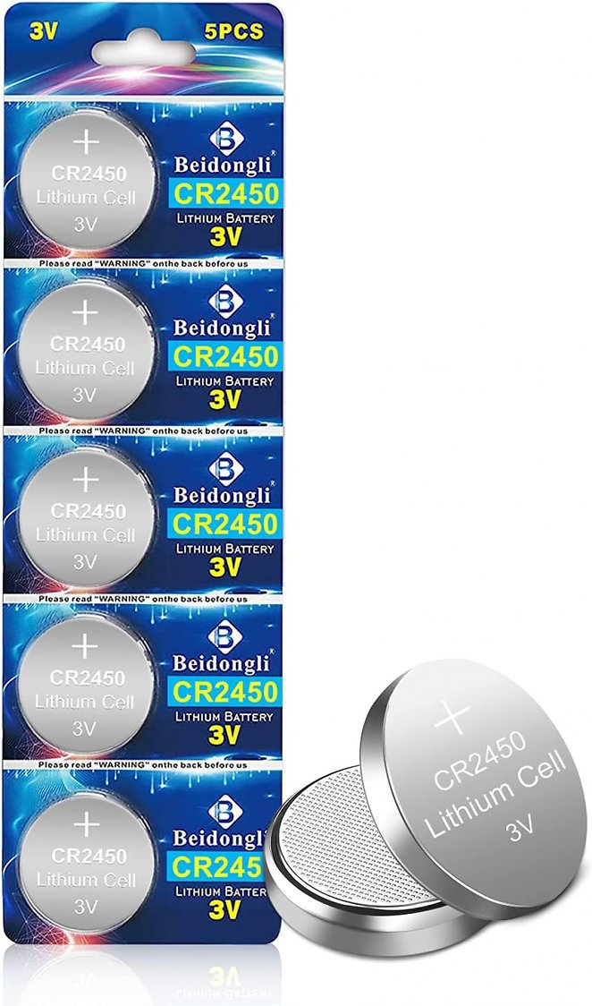 CR2450 3V Lithium Knopfzellen