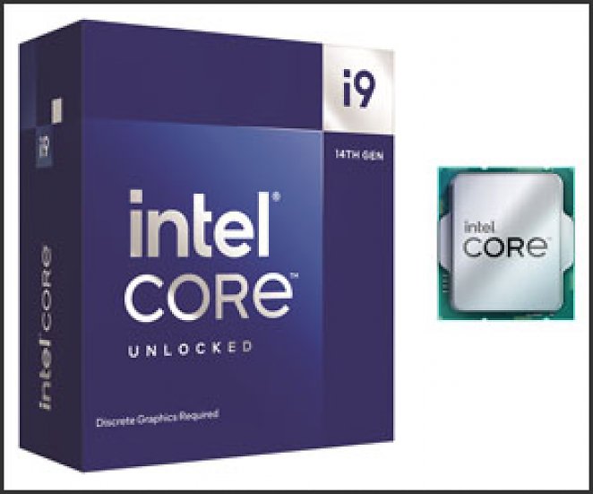 Intel Core i9-14900KF, 8C+16c/32t, 3,2 Ghz Basistakt, 6,0 GHz Turbo-Takt, Sockel 1700