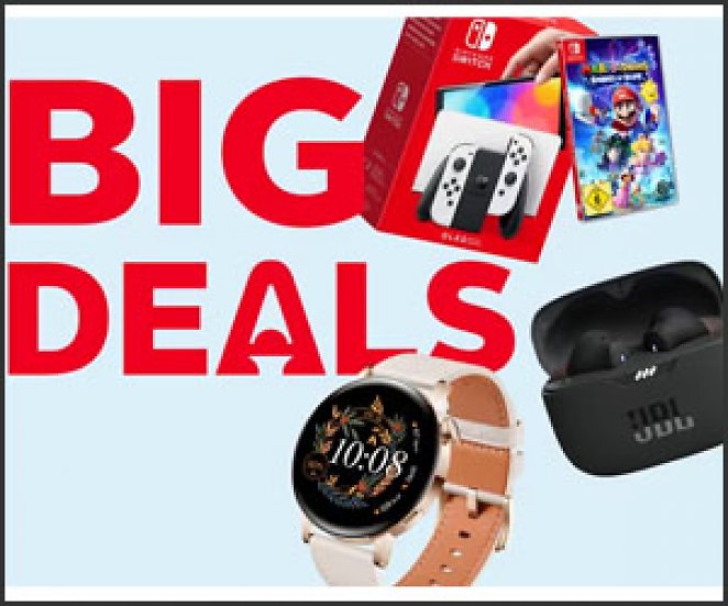 Big Deals: Technik-Highlights im Sonderangebot