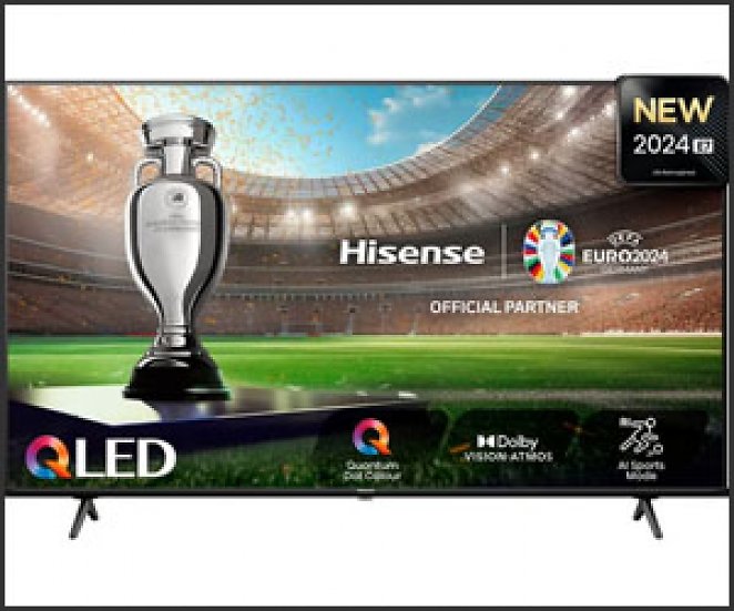HISENSE QLED TV 139 cm/55 Zoll, 4K Ultra HD, Smart-TV, 4K UHD, QLED