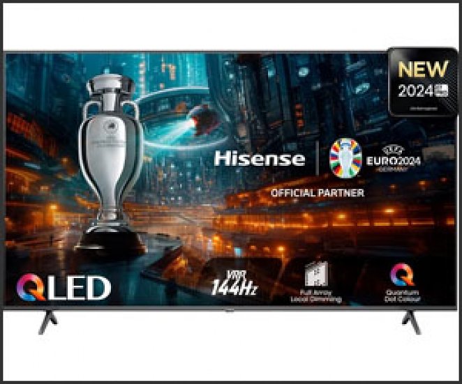 HISENSE QLED TV 55E77NQ PRO (139 cm/55 Zoll, 4K Ultra HD, Smart-TV, 4K UHD, QLED)