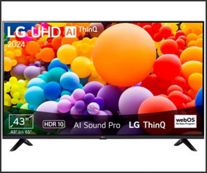 LG 43UT73006LA (108 cm/43 Zoll, 4K Ultra HD, Smart-TV)