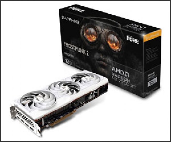 Sapphire Radeon RX 7700 XT Frostpunk 2 Editon, inkl. Frostpunk 2 Deluxe Edition