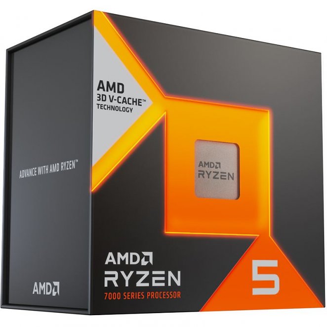 AMD Ryzen 5 7600X3D (6C/12T) mit 3D-V-Cache