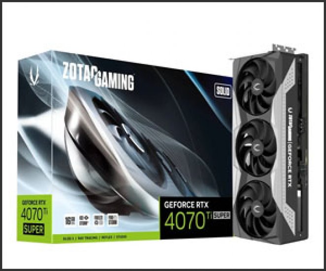 ZOTAC GeForce RTX 4070 Ti SUPER SOLID 16GB, Grafikkarte