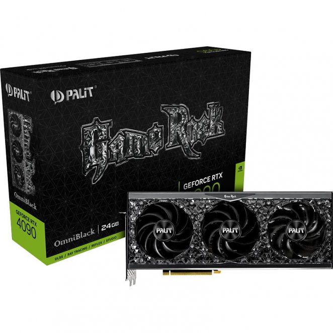 24GB Palit Geforce RTX 4090 Gamerock OmniBlack Aktiv PCIe 4.0 x16