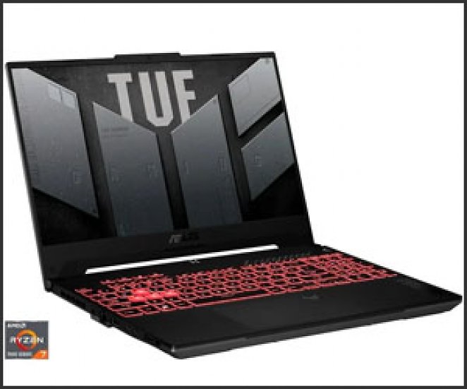 ASUS TUF Gaming A15 (FA507NU-LP091W), Notebook (grau, Windows 11 Home 64-Bit, 39.6 cm (15.6 Zoll) & 144 Hz Display, 512 GB SSD)