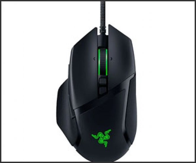 RAZER Basilisk V3 kabelgebundene, anpassbare und ergonomische Gaming Maus, Schwarz