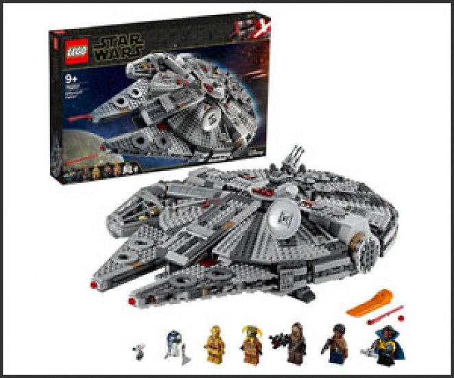 LEGO 75257 Star Wars Millennium Falcon™ Bausatz, Mehrfarbig