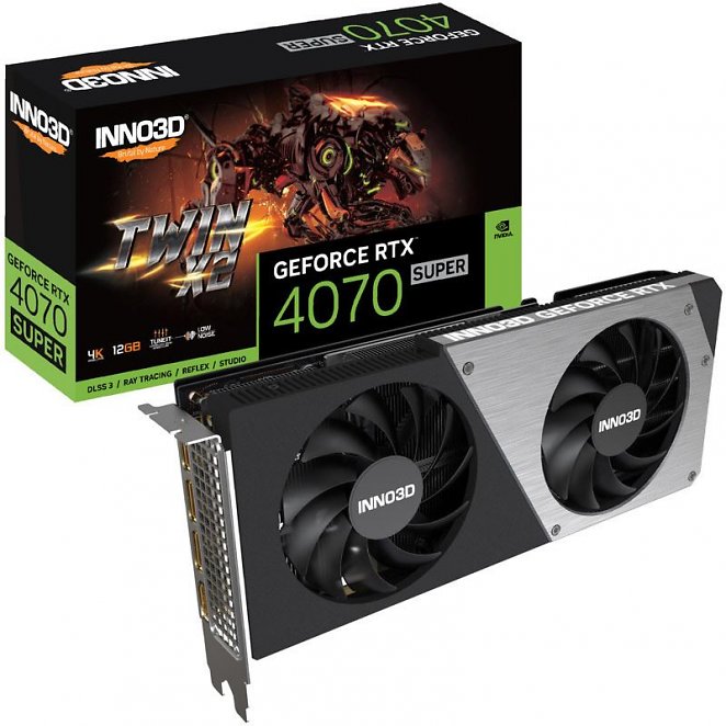 12GB Inno3D Geforce RTX 4070 Super Twin X2