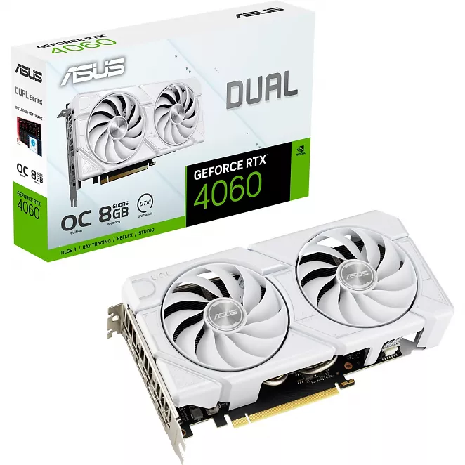 ASUS GeForce RTX 4060 DUAL OC EVO WHITE