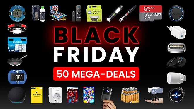 Diese 50 Mega-Deals gibt es noch bei Amazon