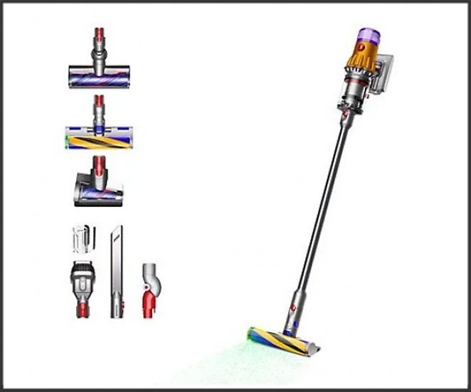 DYSON V12 DETECT SLIM ABSOLUTE (2023) Stielsauger, Akkubetrieb, 545 Watt
